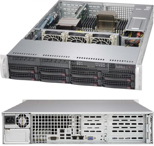 Supermicro CSE-825TQC-600WB