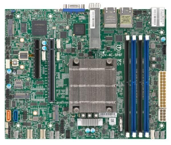 Supermicro MBD-X12SDV-4C-SP6F