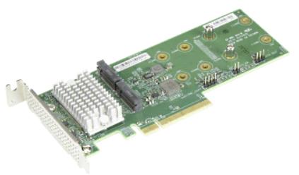 Supermicro AOC-SLG3-2H8M2-O