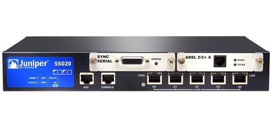 Juniper Networks SSG-20-SH-ADSL2-B