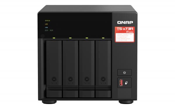 QNAP TS-473A-8G + 4X ST12000NE0008