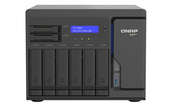 QNAP TS-H886-D1622-16G + 8X ST8000NE001